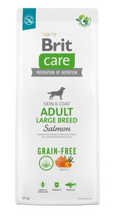 Brit Care Dog Grain-free Aliment Sec Chien Adult Large Breed Salmon